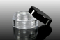 Preview: 10x 10 ml Acryldose Schraubdose Rund Deckel Schwarz S39