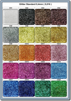 50g Glitter Glimmer 20 Farben zur Auswahl CN