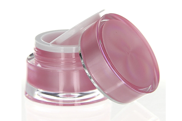 5 ml Round Acryl Tiegel Doppelwandig OCEAN Rosa