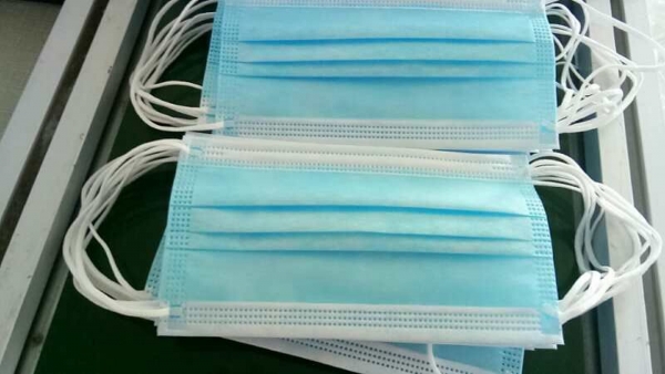 20x Mundschutz 3-lagig , MNS Medizinische Einweg Maske Hygieneschutz Blau steril verpackt