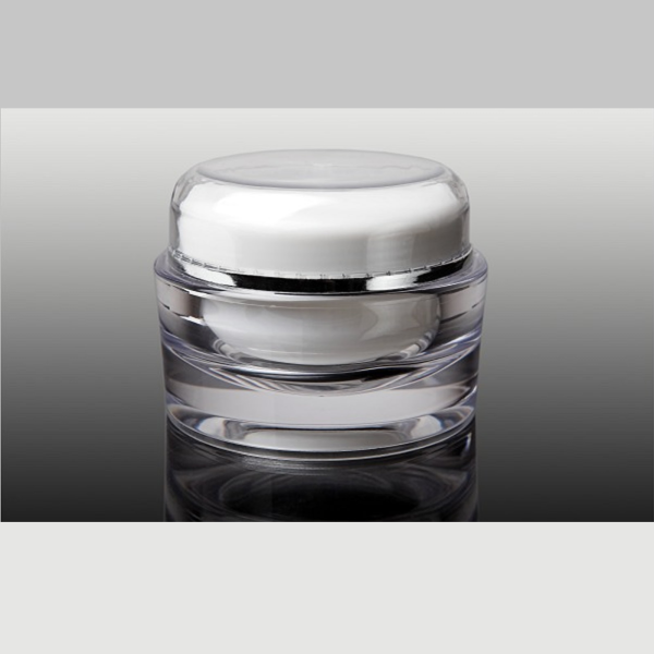 50x 5 ml Doppelwandiger PP Acryl Tiegel S47